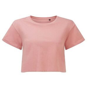 TriDri Womens/Ladies Crop Top / Dusky Pink